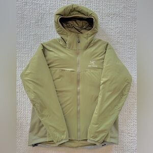 Arc'teryx Atom LT Hoody Full Zip Jacket Men's XL - Crocodile / Olive Green
